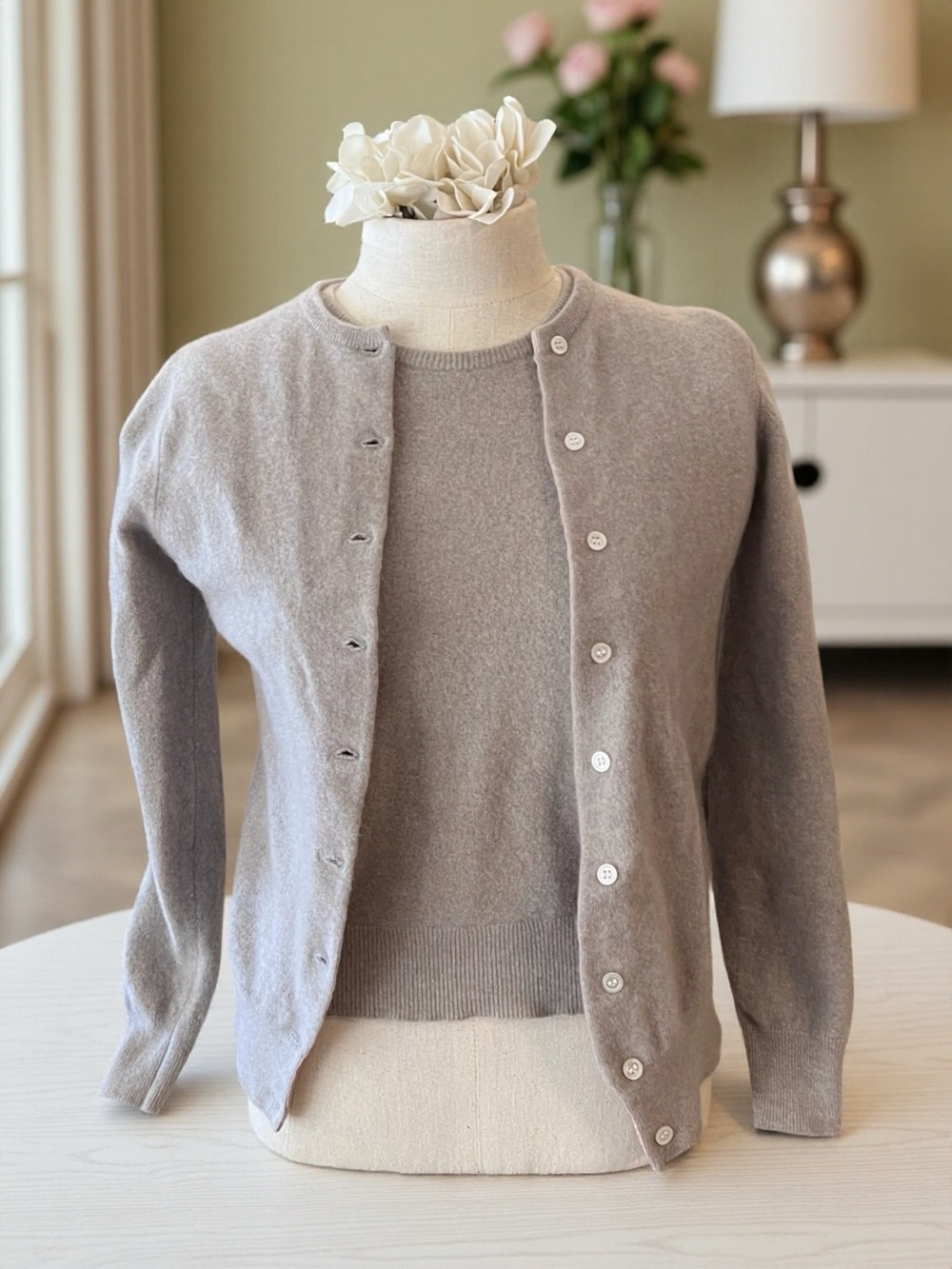 Vintage Cashmere by Pringle Cardigan Set